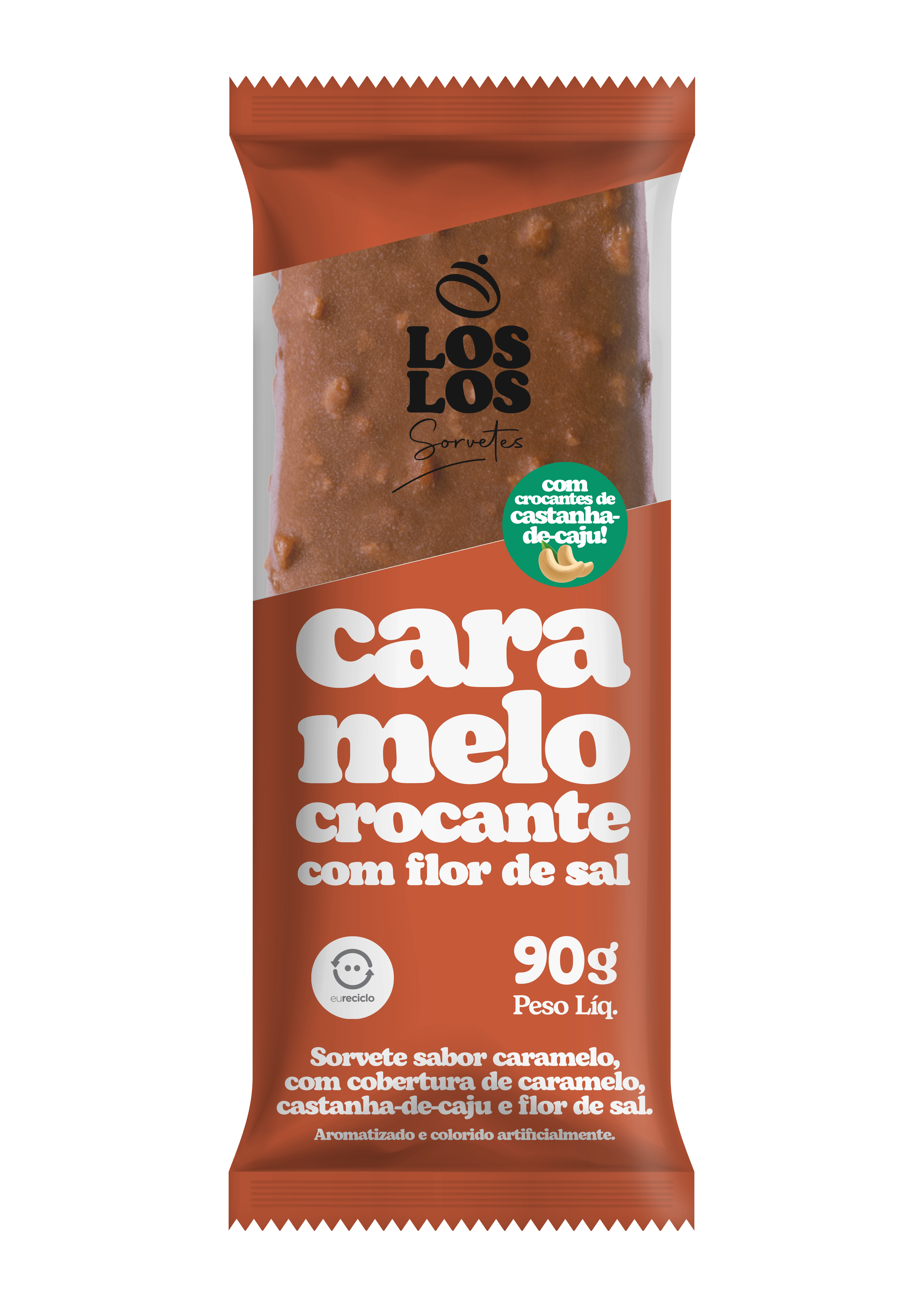 Caramelo Crocante com Flor de Sal