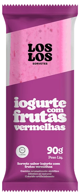 Iogurte com Frutas Vermelhas
